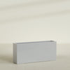 Potsdam Extra Large Long Rectangle Fiberglass Planter - 72 in x 16 in x 32 in - Metallic Silver - Metallic Silver,72 in x 16 in x 32 in