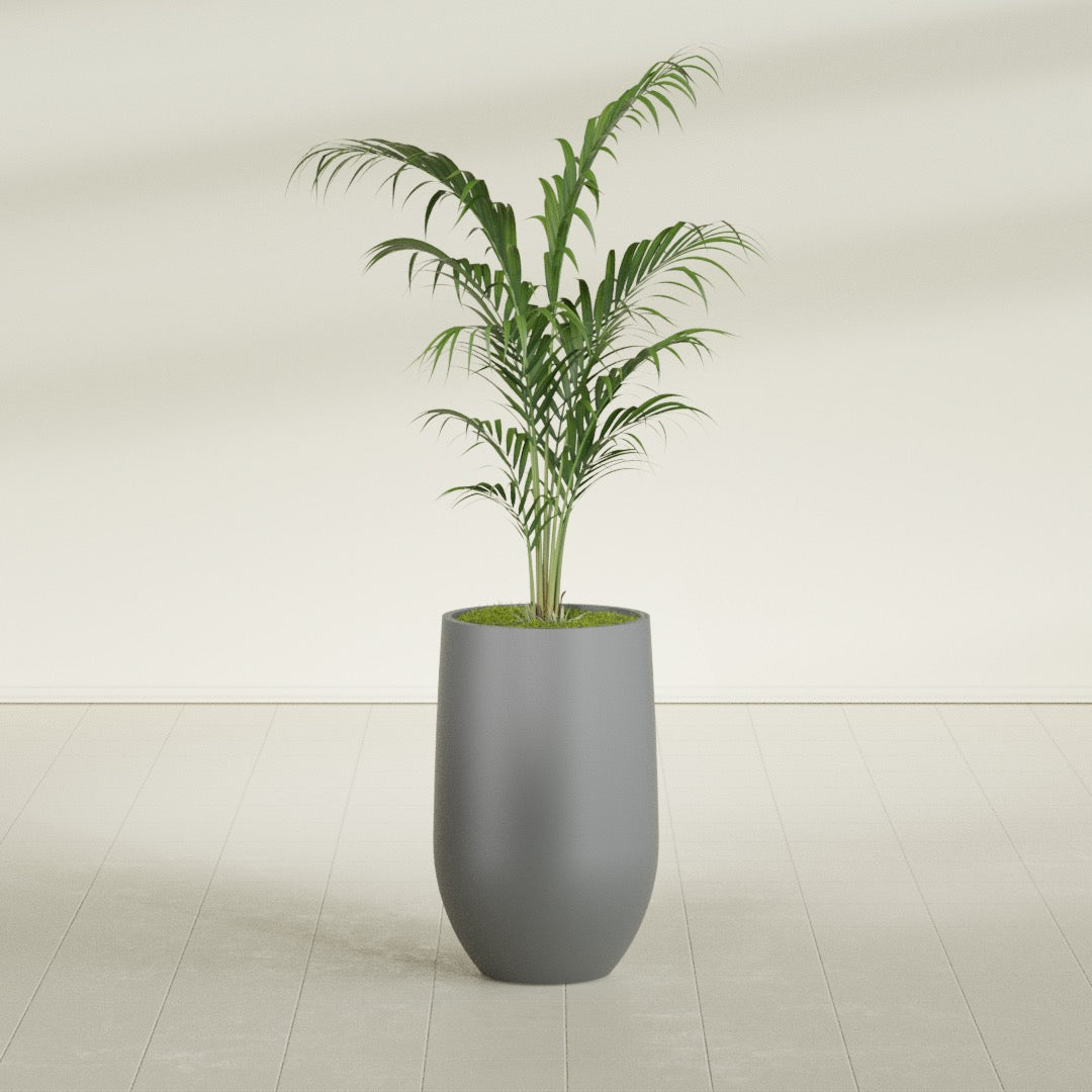 Westfield - 15in diam. x 24in - Metallic Gunmetal - Metallic Gunmetal,15 in diam. x 24 in H