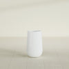Tall Hayden Medium Round Fiberglass Planter - 18 in x 18 in x 29 in - Matte White - Matte White,18 in x 18 in x 29 in