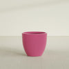 Wannsee Large Round Fiberglass Planter - 33 in x 33 in x 29 in - Gloss Pink Violet - Gloss Pink Violet,33 in x 33 in x 29 in