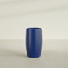 Lisbon Large Round Fiberglass Planter - 18 in x 18 in x 32 in - Matte Cobalt Blue - Matte Cobalt Blue,18 in x 18 in x 32 in