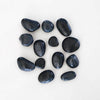 PolyPebbles - White - Bag of Small Rocks (2.4lbs) - Black,Small Pebbles,Single 2.4 lb bag