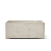 Semplito Rectangular Planter – Sand Stone Finish – Fiberglass Indoor/Outdoor and Weather-Resistant Large Planter (39.5" L x 19.75" W x 15.75" H Exterior, 39" L x 19.3" W Interior) - Sand Stone,39.3 in x 19.7 in x 15.7 in