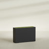 Milano Large Narrow Rectangle Fiberglass Planter - 36 in x 10 in x 24 in - Matte Black - Matte Black,36 in x 10 in x 24 in