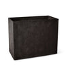 Semplito Modular Rectangle Planter - 39.5 in x 19.75 in x 31.5 in - Brown Stone - Brown Stone,39.3 in x 19.7 in x 31.5 in