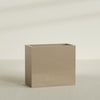 Darwin Extra Large Rectangle Fiberglass Planter - 48 in x 24 in x 42 in - Metallic Gold - Metallic Gold,48 in x 24 in x 42 in