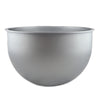 Clymer Small Hanging Bowl Plastic Planter - 10 in x 10 in x 6.5 in - Silver Metallic - Silver Metallic,10 in x 10 in x 6.5 in