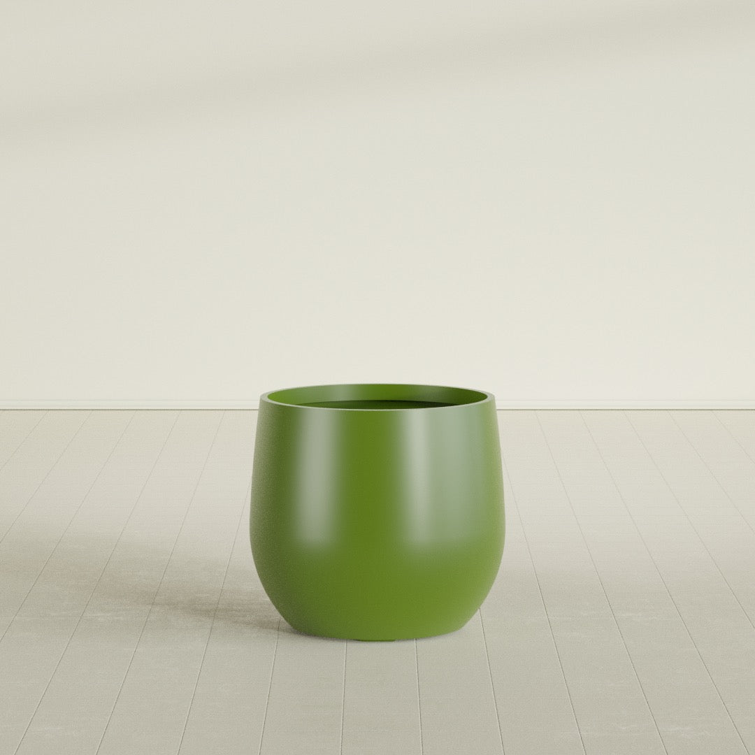 Westfield - 23in diam. x 21in - Satin Green - Satin Green,23 in diam. x 21 in H