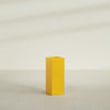 Delray Large Tall Rectangle Fiberglass Planter - 12 in x 12 in x 32 in - Gloss Saffron - Gloss Saffron,12 in x 12 in x 32 in
