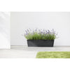 Bruges Medium Rectangle Planter - 21.75 in x 6.75 in x 6.75 in - Dark Grey - Dark Grey,21.75 in x 6.75 in x 6.75 in
