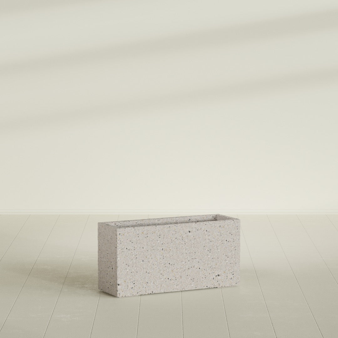 12"-Wide Rectangle - 36in x 12in x 24in - StoneLight - Greystone - StoneLight - Greystone,36 in x 12 in x 24 in