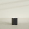 Miami Small Rectangle Fiberglass Planter - 12 in x 12 in x 18 in - Matte Black - Matte Black,12 in x 12 in x 18 in