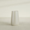 Saigon Large Tapered Round Planter - 16 in x 21 in x 36 in - Satin Beige - Satin Beige,16.4 in x 20.7 in x 36 in