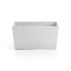 Paris Large Rectangle Planter - 31.5 in x 15 in x 15.75 in - Pure White - Pure White,31.5 in x 15 in x 15.75 in