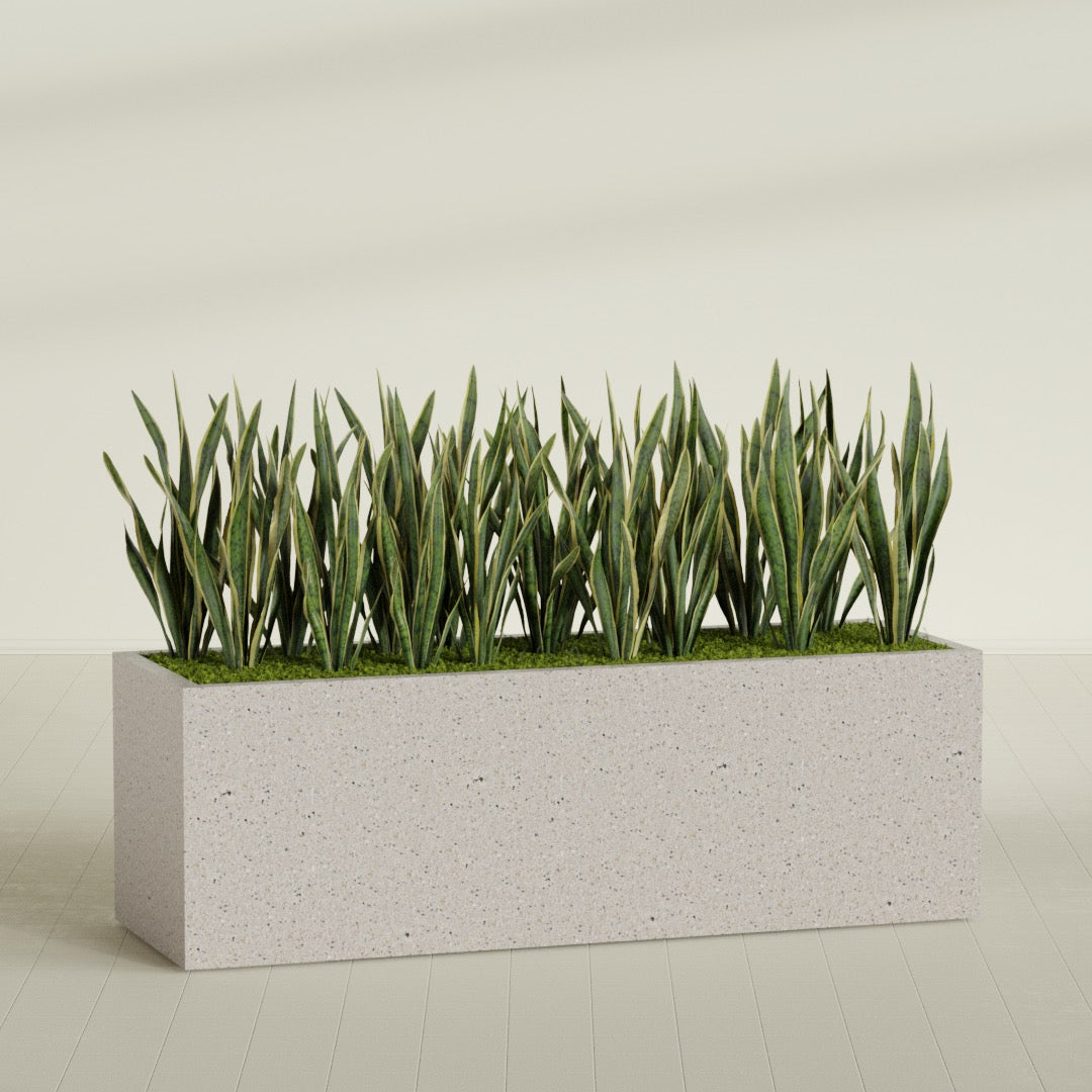 24"-Wide Rectangle - 72in x 24in x 24in - StoneLight - Pearlstone - StoneLight - Pearlstone,72 in x 24 in x 24 in