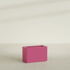 Tolga Large Rectangle Fiberglass Planter - 36 in x 16 in x 24 in - Gloss Pink Violet - Gloss Pink Violet,36 in x 16 in x 24 in