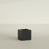 Montroy Small Cube Square Fiberglass Planter - 16 in x 16 in x 16 in - Matte Black - Matte Black,16 in x 16 in x 16 in