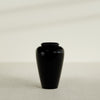 Bara Jar Large Round Fiberglass Planter - 20 in x 20 in x 31 in - Gloss Black - Gloss Black,20 in x 20 in x 32 in