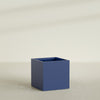Montroy Large Cube Square Fiberglass Planter - 36 in x 36 in x 36 in - Matte Cobalt Blue - Matte Cobalt Blue,36 in x 36 in x 36 in