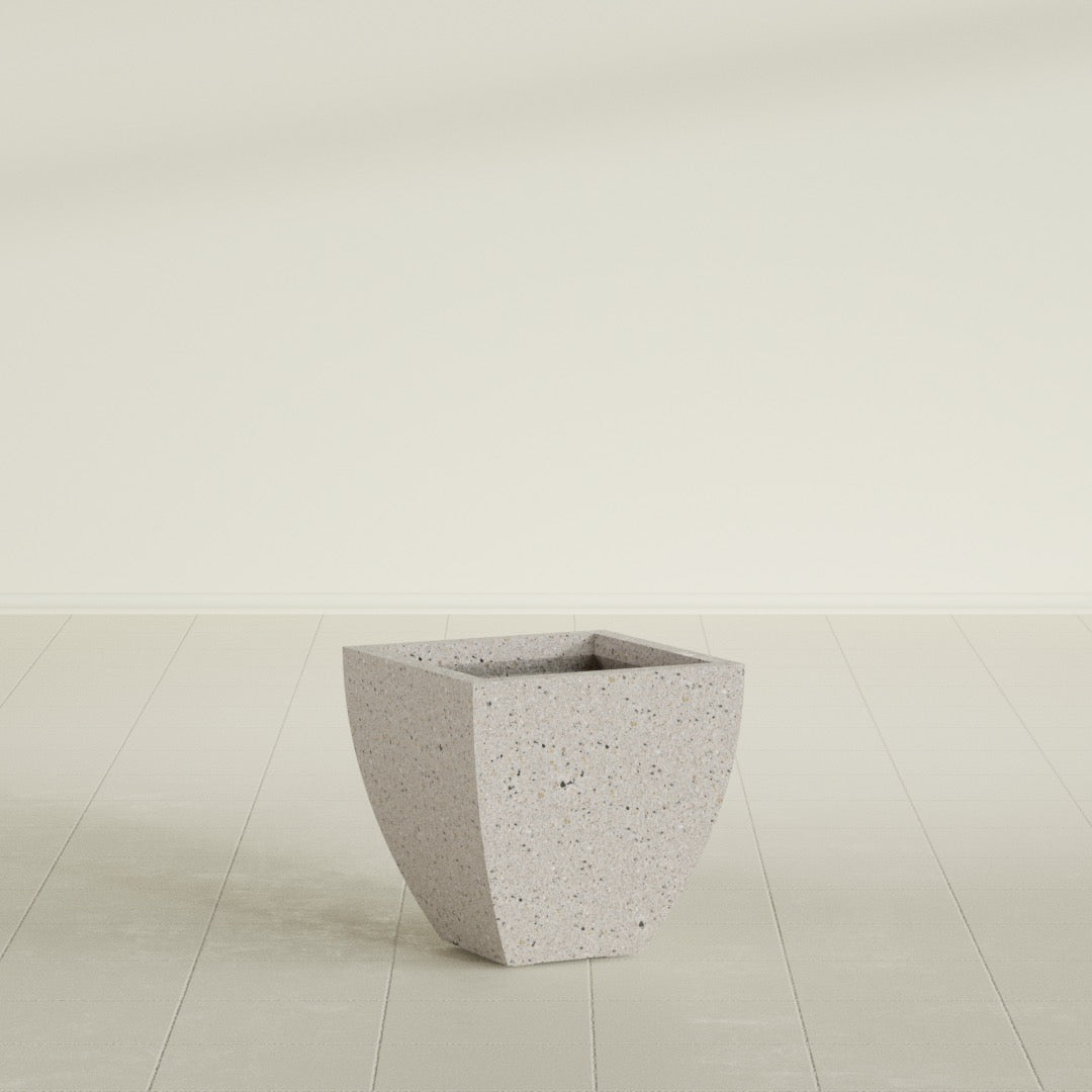 Tapered Square - 16in x 16in x 16in - StoneLight - Greystone - StoneLight - Greystone,16 in x 16 in x 16 in