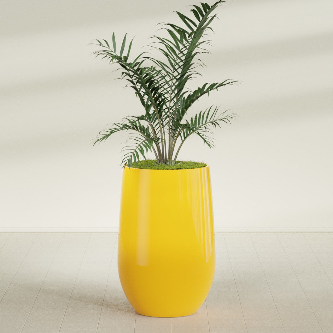 Westfield - 24in diam. x 36in - Gloss Saffron - Gloss Saffron,24 in diam. x 36 in H