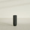 Saint Tropez Large Tall Round Fiberglass Planter - 12 in x 12 in x 32 in - Matte Charcoal - Matte Charcoal,12 in x 12 in x 32 in