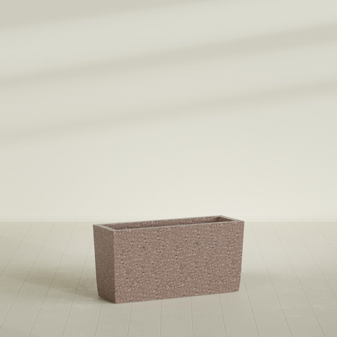 Tapered Rectangle - 36in x 12in x 18in - StoneLight - Sunstone - StoneLight - Sunstone,36 in x 12 in x 18 in