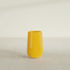 Tall Hayden Medium Round Fiberglass Planter - 18 in x 18 in x 29 in - Gloss Saffron - Gloss Saffron,18 in x 18 in x 29 in