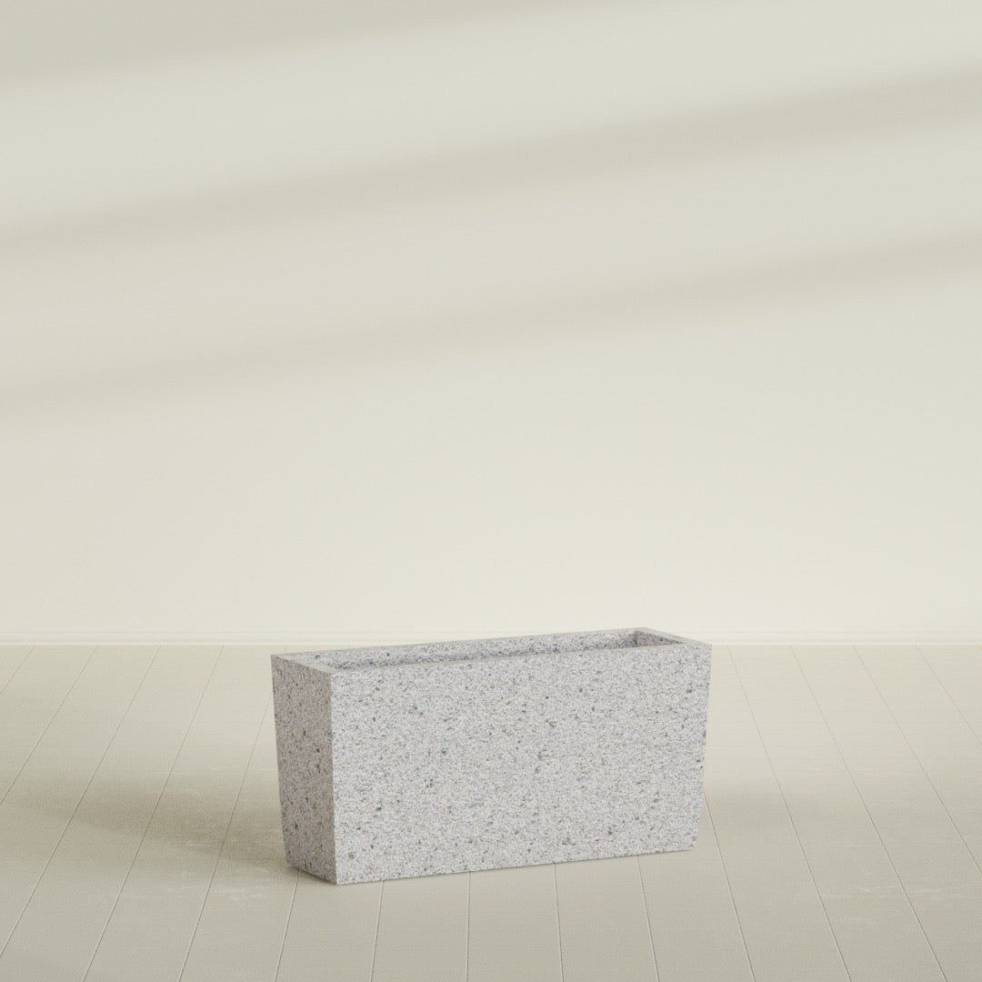 Tapered Rectangle - 36in x 12in x 18in - StoneLight - Pearlstone - StoneLight - Pearlstone,36 in x 12 in x 18 in