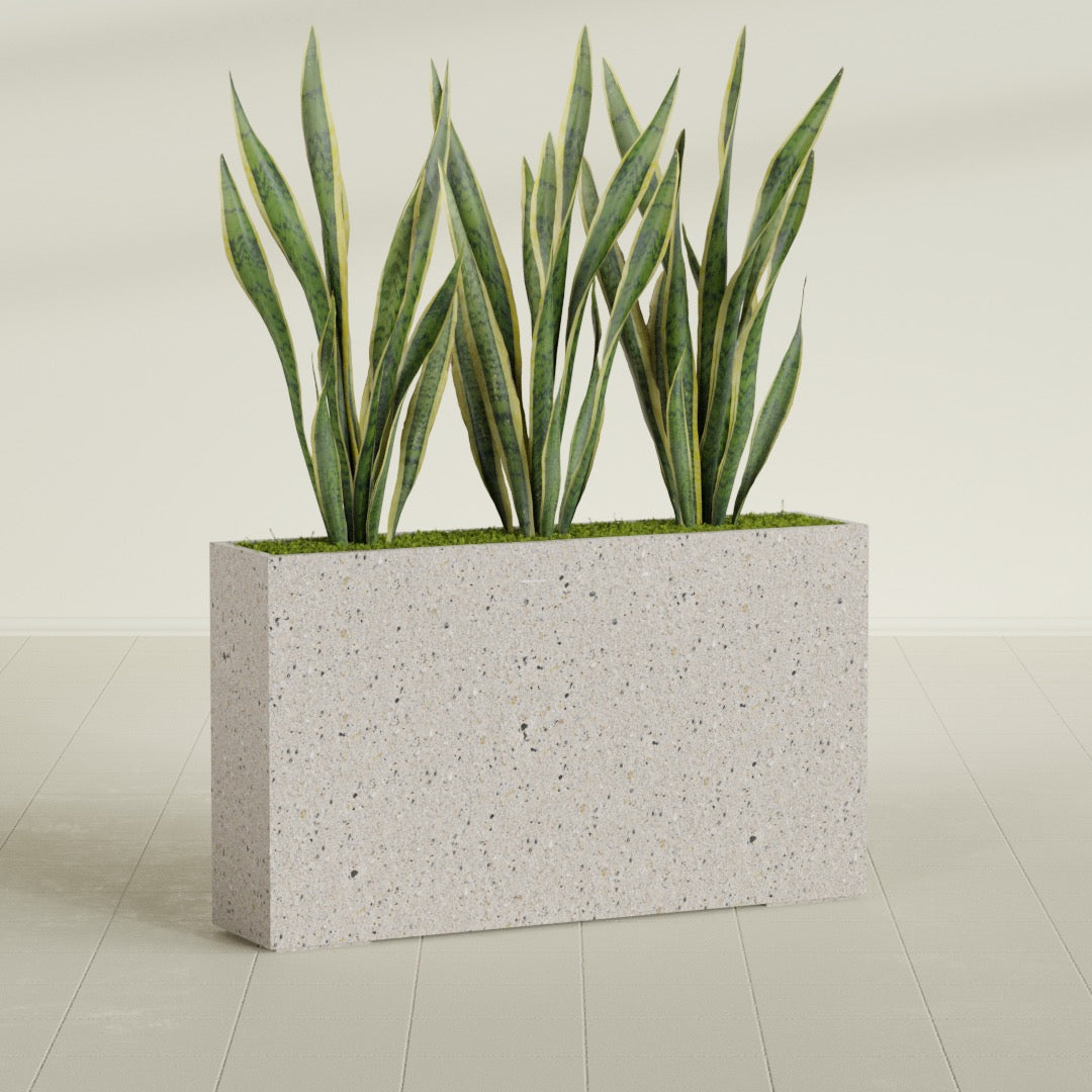16"-Wide Rectangle - 72in x 16in x 42in - StoneLight - Pearlstone - StoneLight - Pearlstone,72 in x 16 in x 42 in