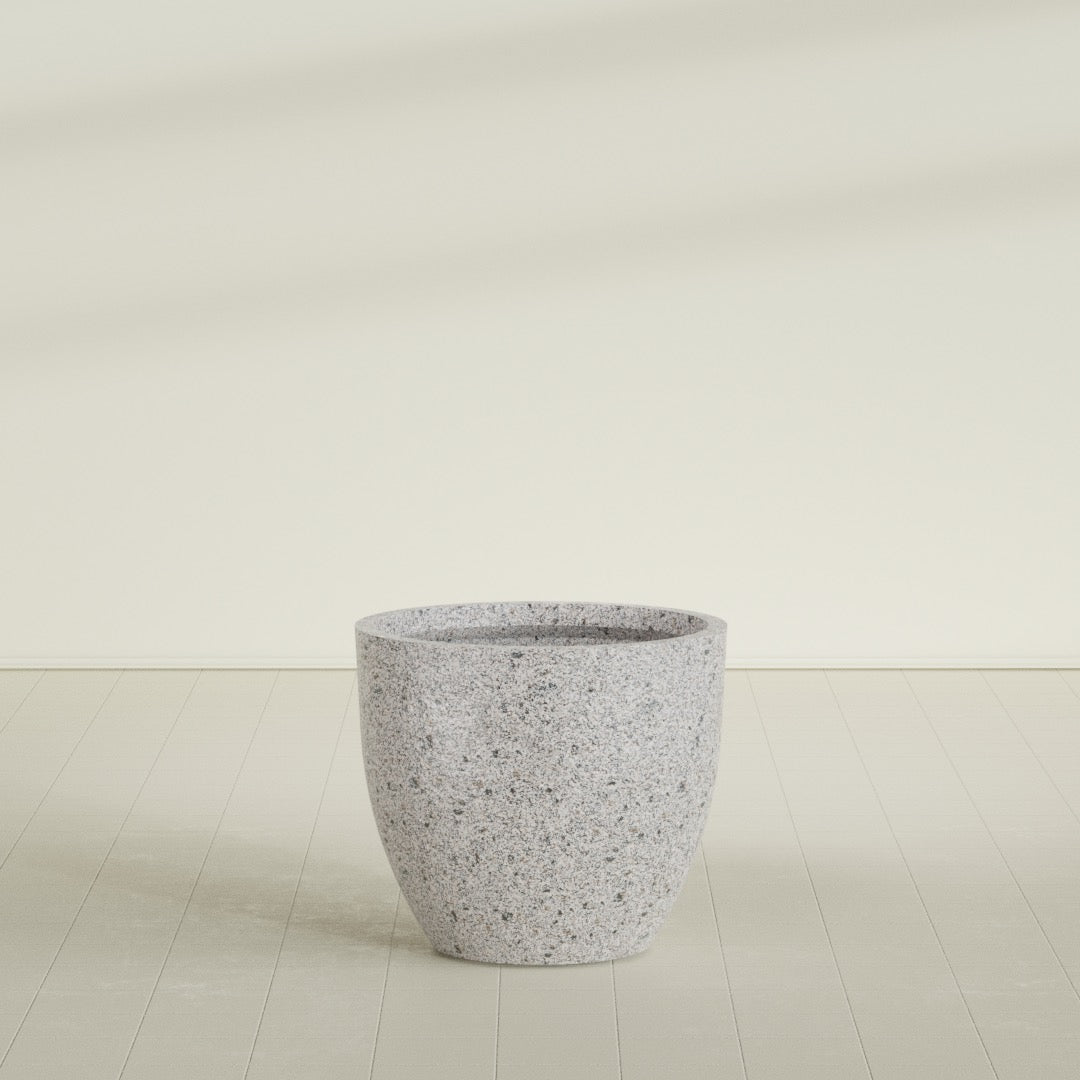 Tapered Round - 39in diam. x 34in - StoneLight - Pearlstone - StoneLight - Pearlstone,39 in x 39 in x 34 in