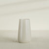 Saigon Extra Large Tapered Round Planter - 19 in x 24 in x 42 in - Satin Beige - Satin Beige,19.2 in x 24.2 in x 42 in