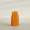 Saigon Extra Large Tapered Round Planter - 19 in x 24 in x 42 in - Gloss Tangerine - Gloss Tangerine,19.2 in x 24.2 in x 42 in