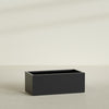 Torino Extra Large Wide Rectangle Fiberglass Planter - 48 in x 24 in x 18 in - Matte Black - Matte Black,48 in x 24 in x 18 in
