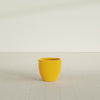 Wannsee Medium Round Fiberglass Planter - 22 in x 22 in x 19 in - Gloss Saffron - Gloss Saffron,22 in x 22 in x 19 in