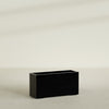 Tolga Extra Large Long Rectangle Fiberglass Planter - 48 in x 16 in x 24 in - Gloss Black - Gloss Black,48 in x 16 in x 24 in