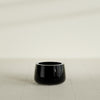 Short Hayden Small Round Fiberglass Planter - 12 in x 12 in x 7 in - Gloss Black - Gloss Black,12 in x 12 in x 7 in