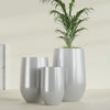 Westfield - 15in diam. x 24in - Metallic Silver - Metallic Silver,15 in diam. x 24 in H