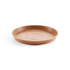 Small Round Saucer - 17.5 in x 17.5 in x 1.5 in - Terracotta - Terracotta,17.5 in x 17.5 in x 1.5 in
