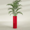 Corry Large Tall Cylinder Fiberglass Planter - 12 in x 12 in x 36 in - Gloss Red - Gloss Red,30 in x 30 in x 32 in