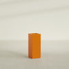 Perth Large Tall Rectangle Fiberglass Planter - 16 in x 16 in x 42 in - Gloss Tangerine - Gloss Tangerine,16 in x 16 in x 42 in