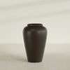 Bara Jar Large Round Fiberglass Planter - 24 in x 24 in x 37 in - Matte Brown - Matte Brown,24 in x 24 in x 37 in
