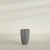 Brannan Medium Round Fiberglass Planter - 18 in x 18 in x 29 in - Metallic Gunmetal - Metallic Gunmetal,18 in x 18 in x 29 in