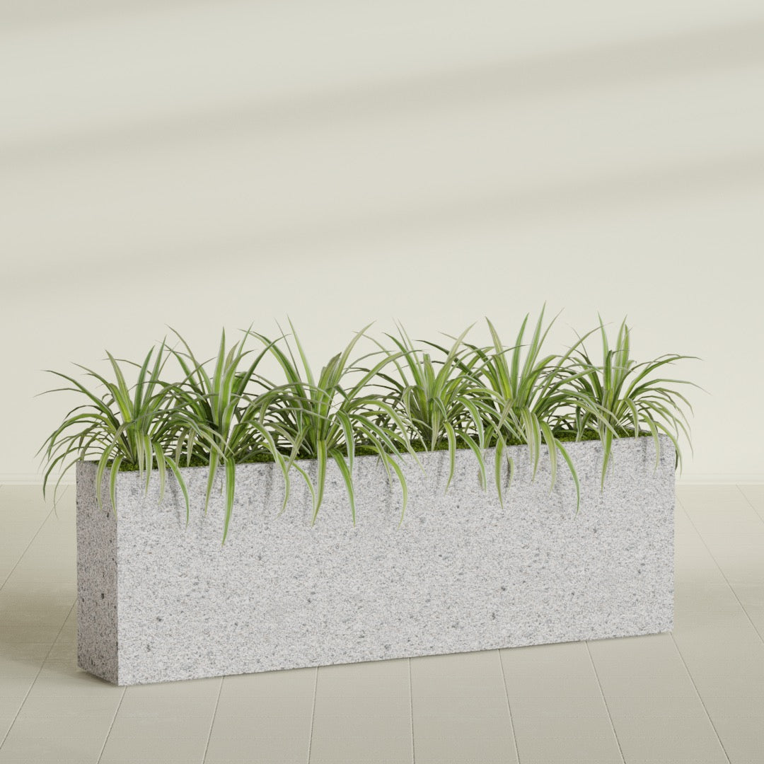 12"-Wide Rectangle - 72in x 12in x 24in - StoneLight - Greystone - StoneLight - Greystone,72 in x 12 in x 24 in