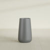 Saigon Large Tapered Round Planter - 16 in x 21 in x 36 in - Metallic Gunmetal - Metallic Gunmetal,16.4 in x 20.7 in x 36 in