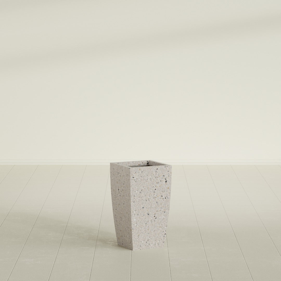 Tapered Column - 12in x 12in x 22in - StoneLight - Greystone - StoneLight - Greystone,12 in x 12 in x 22 in
