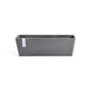 Bruges Medium Rectangle Planter - 21.75 in x 6.75 in x 6.75 in - Grey - Grey,21.75 in x 6.75 in x 6.75 in