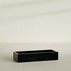 Antwerp Extra Large Long Rectangle Fiberglass Planter - 60 in x 24 in x 12 in - Gloss Black - Gloss Black,60 in x 24 in x 12 in