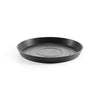 Small Round Saucer - 14.5 in x 14.5 in x 1.5 in - Dark Grey - Dark Grey,14.5 in x 14.5 in x 1.5 in