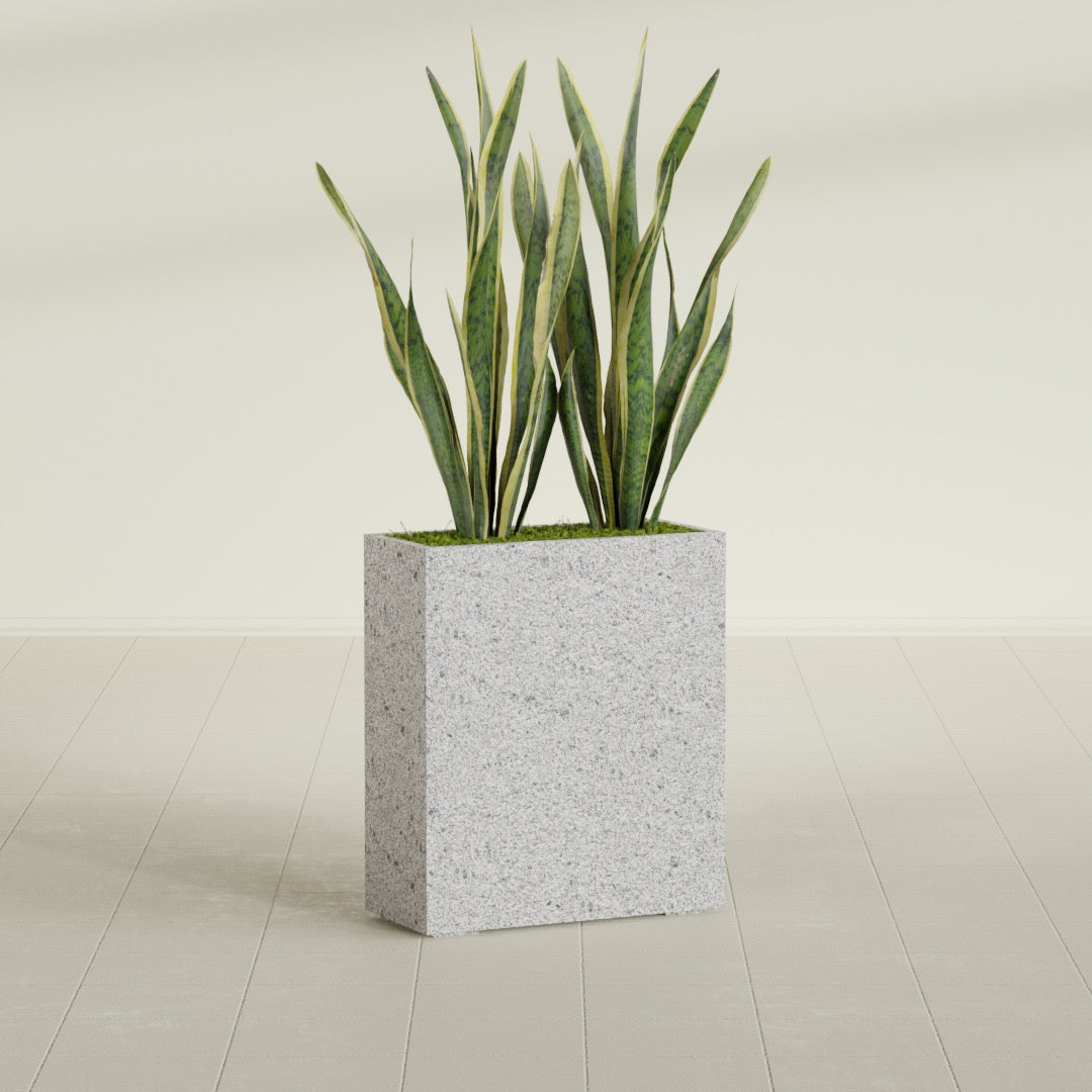 16"-Wide Rectangle - 36in x 16in x 42in - StoneLight - Greystone - StoneLight - Greystone,36 in x 16 in x 42 in